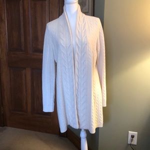 Cream, Ralph, Lauren, sweater, jacket, or long cardigan, beautiful like new